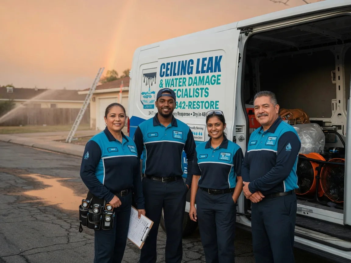 Ceiling Leak Cleanup company in Spartansburg, PA
