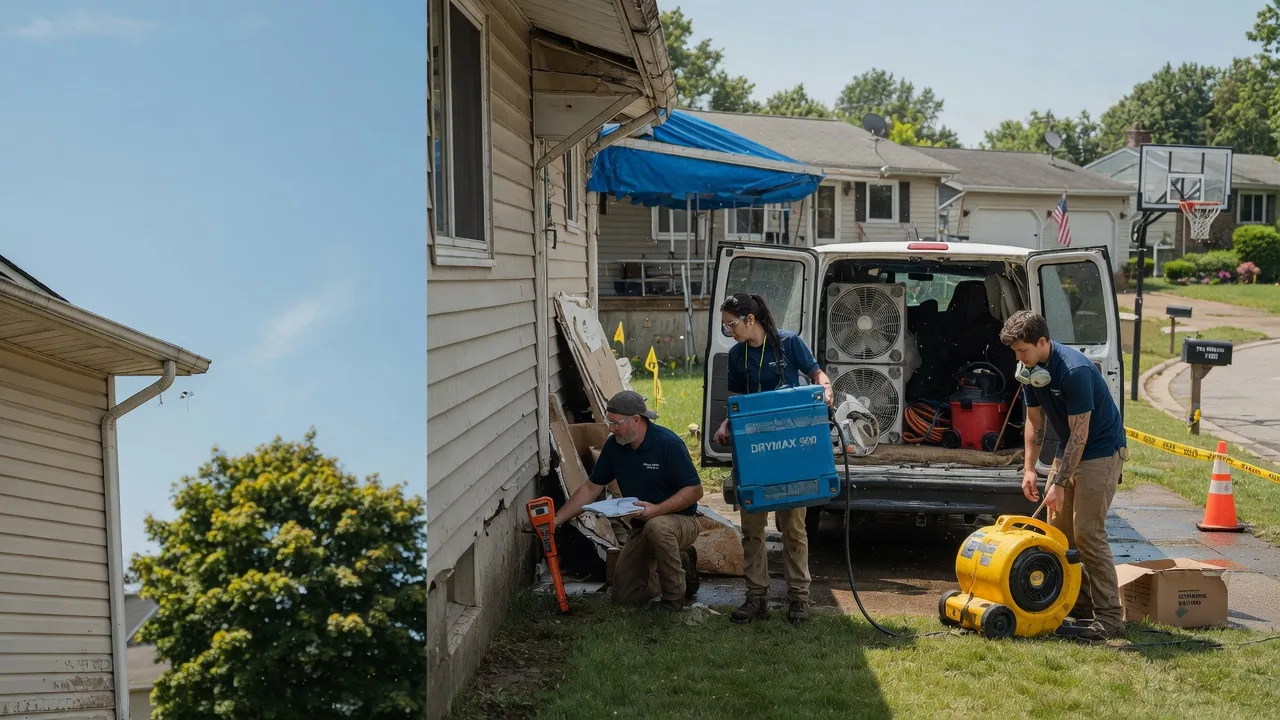 Ceiling Leak Cleanup in Spartansburg, PA near me
